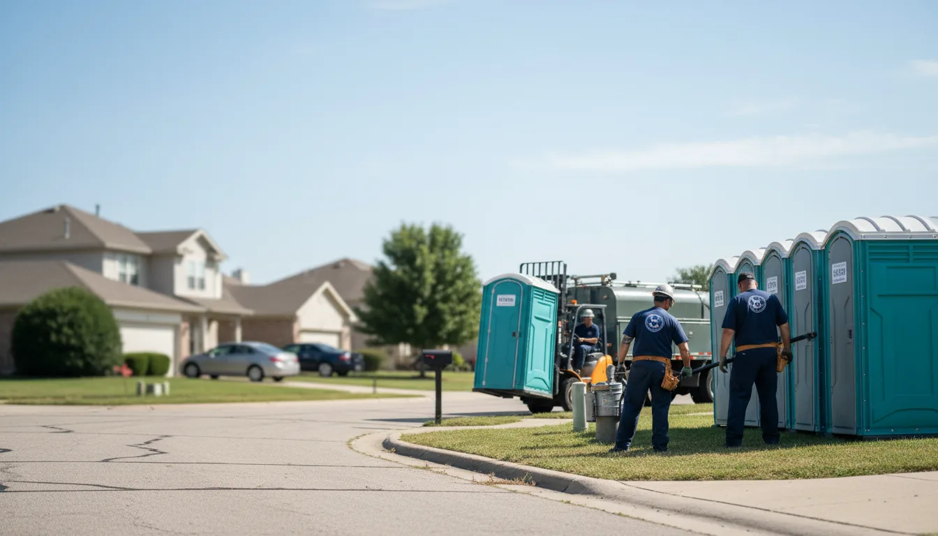 Porta Potty Rental in Hardtner, KS near me